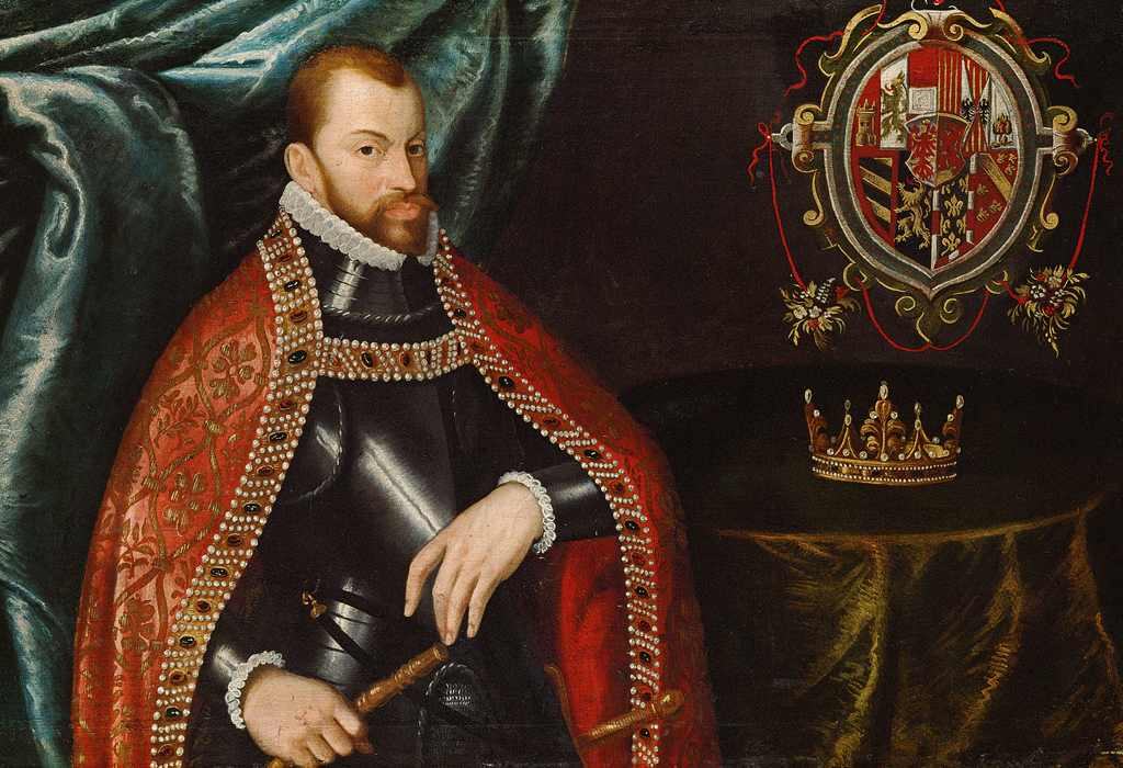 Dieses Bild zeigt Philipp II. (1527-1598), den König von Spanien.